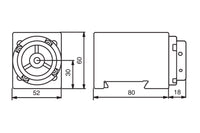 System 3R 3R-422.2, Manual chuck adapter, MacroJunior EDM Tooling Warehouse