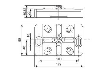 System 3R 3R-602.10-1, Pneumatic chuck, Macro EDM Tooling Warehouse