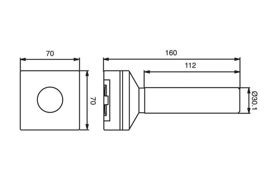 System 3R 3R-606-N, Check mandrel, MacroNano EDM Tooling Warehouse