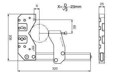 System 3R 3R-293.66HP, Universal holder, Magnum EDM Tooling Warehouse