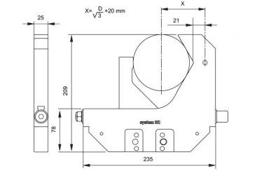 System 3R 3R-293.6HP, SuperVice, Magnum EDM Tooling Warehouse