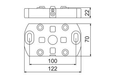 System 3R 3R-602.26, Manual chuck, Macro EDM Tooling Warehouse